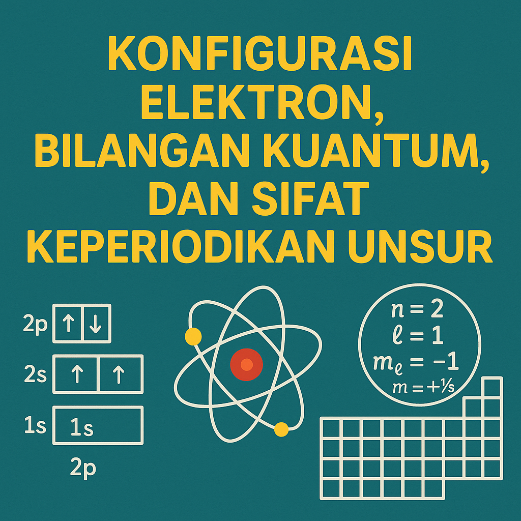 Konfigurasi Elektron, Bilangan Kuantum, dan Sifat Keperiodikan Unsur